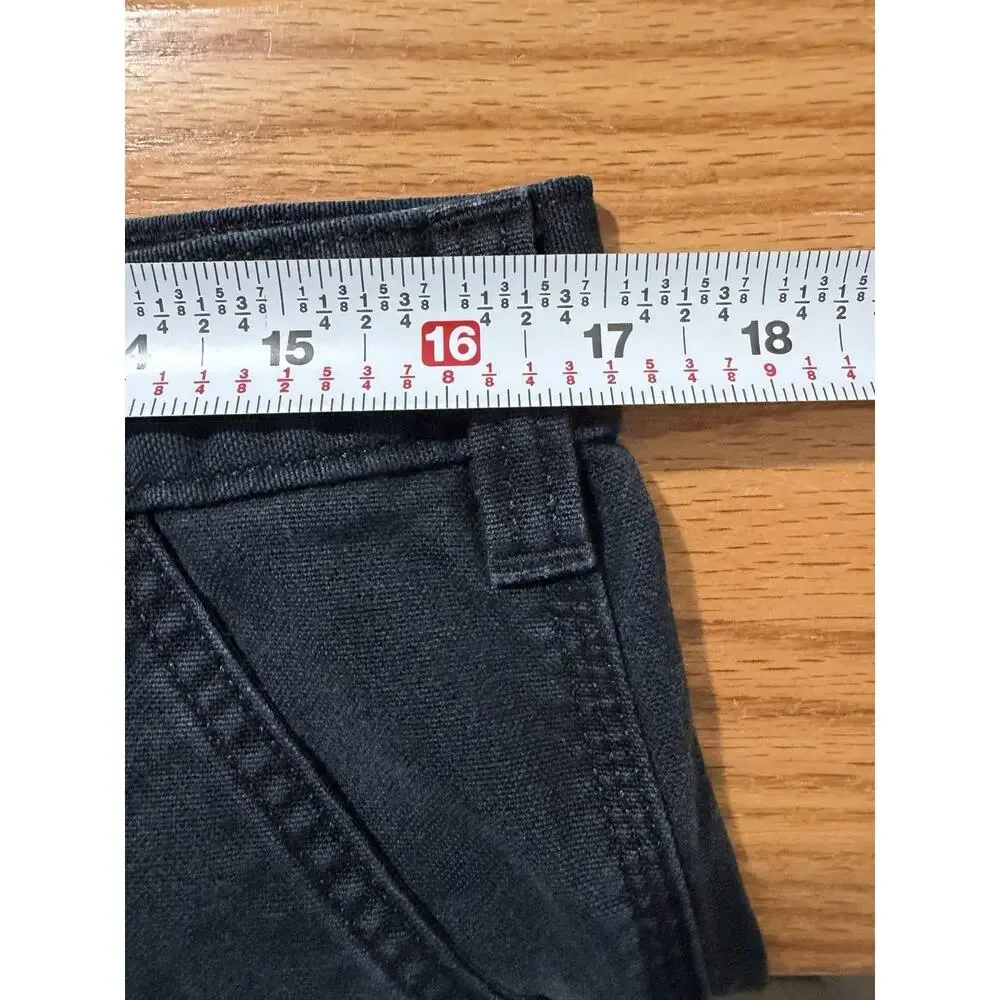 Carhartt Rugged Flex Relaxed Fit Double Knee Pant 34×30 Black